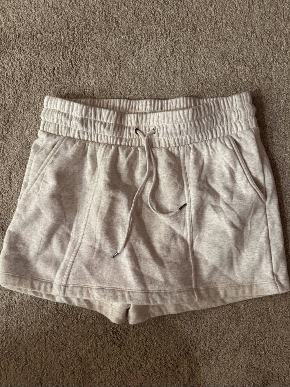 Universal thread Light Gray Drawstring skort